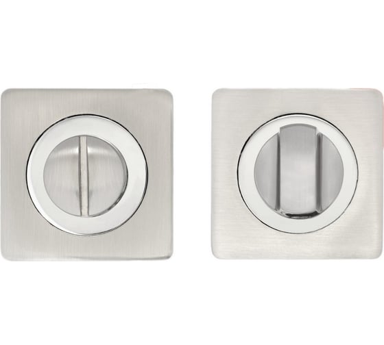 Изображение товара Поворотник BASARA bk 0605 sn/cp (white box, no logo, сатин/хром) 40074