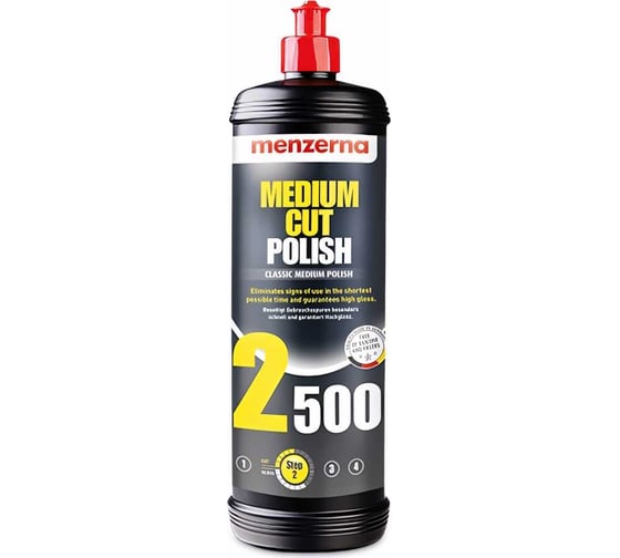 Изображение товара Среднеабразивная полировальная паста Medium Cut Polish 2500 1 л Menzerna 22828.261.870