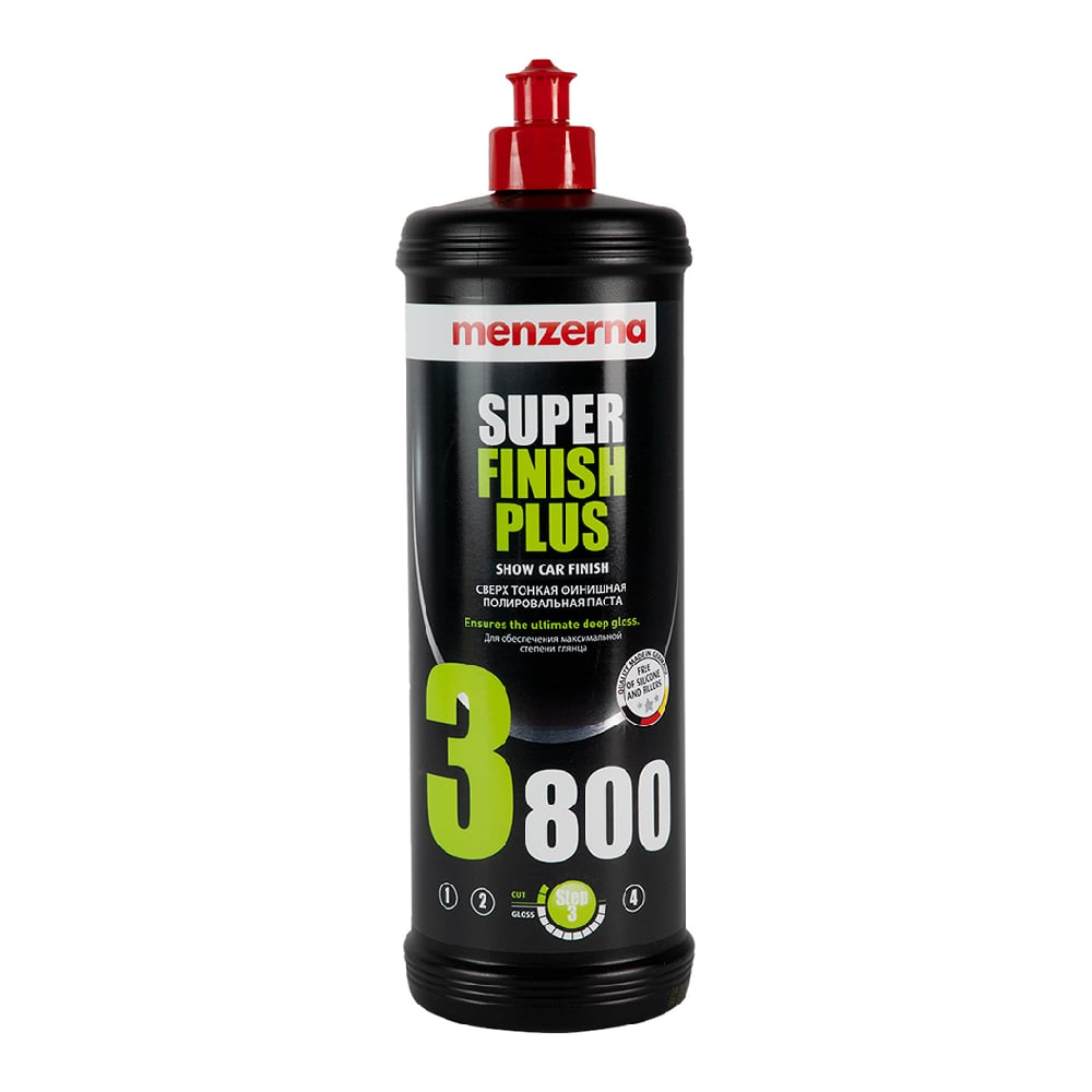 Изображение товара Антиголограммная паста Menzerna Super Finish Plus 3800 для идеально гладкого покрытия Изображение товара Антиголограммная паста Menzerna Super Finish Plus 3800 для идеально гладкого покрытия