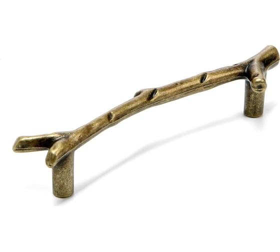 Изображение товара Ручка-скоба CAPPIO "Ветка" м/о 96 мм, старинная бронза 7097218