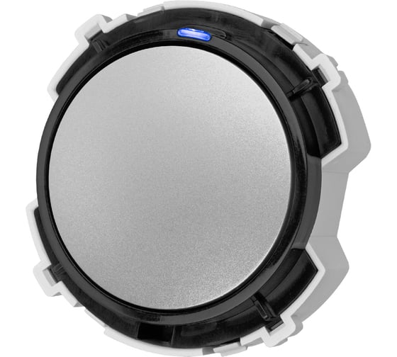 Изображение товара 1-клавишный выключатель TDM ELECTRIC 16а 250в кнопочный Механизм платина, "байкал" SQ1819-0322