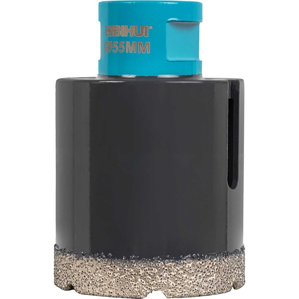 Изображение товара Коронка алмазная по керамограниту 55 мм вакуумная пайка для УШМ BIHUI DBDF55