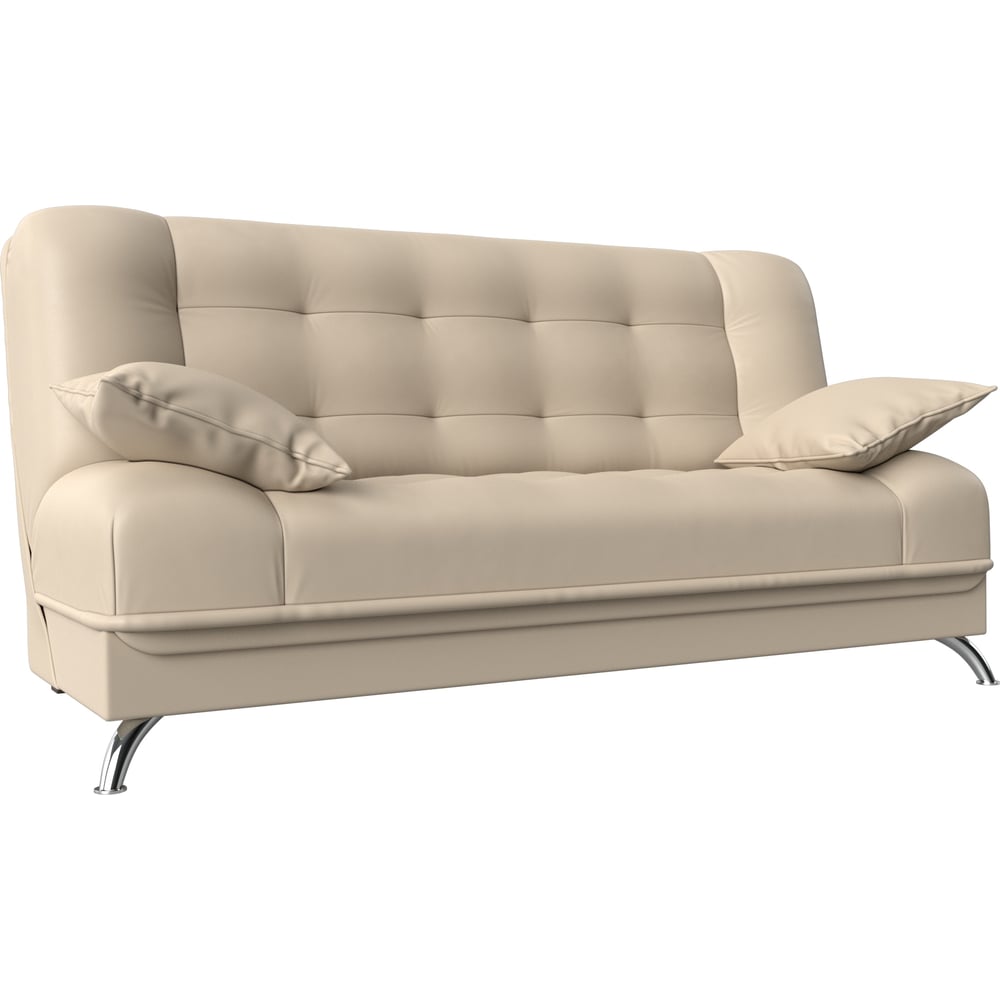 Изображение товара Диван книжка анна Лига диванов бежевый с ящиком для белья