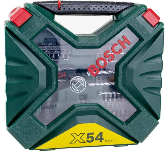 Изображение товара Набор сверл и насадок-бит Bosch X-Line Classic 54 шт. 2607010610