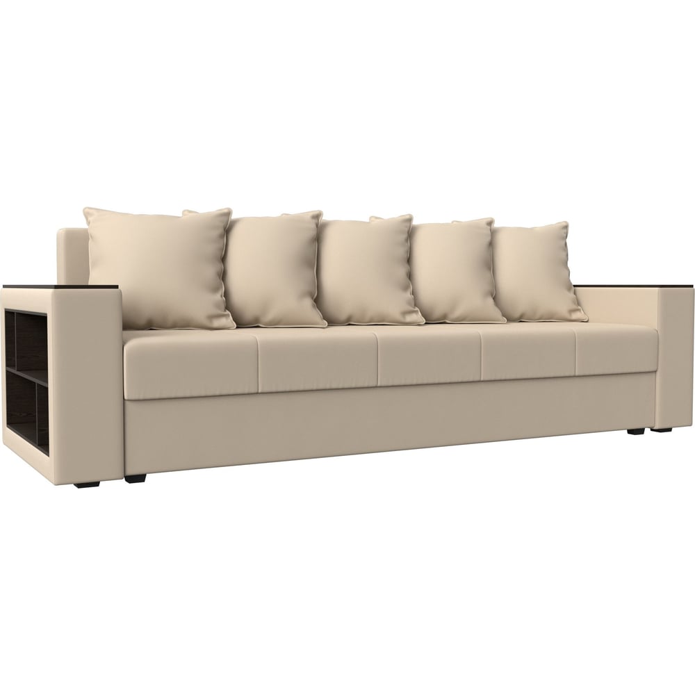 Изображение товара Диван прямой дубай лайт полки слева Лига диванов 114333L