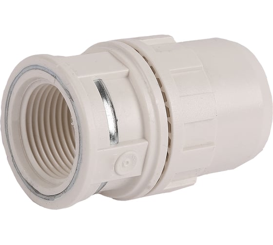 Изображение товара Соединительная муфта Зубр ШиреФит штуцер с гайкой - внутренняя резьба 26 мм - 3/4" 51462-26-3/4