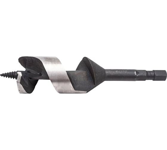 Изображение товара Спиральное сверло STAYER по дереву шестигранный хвостовик 29x130 мм 29480-130-29