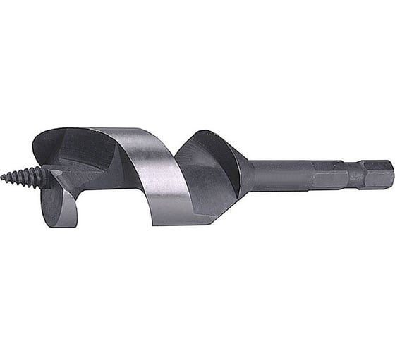 Изображение товара Спиральное сверло STAYER по дереву шестигранный хвостовик 42x140 мм 29480-140-42