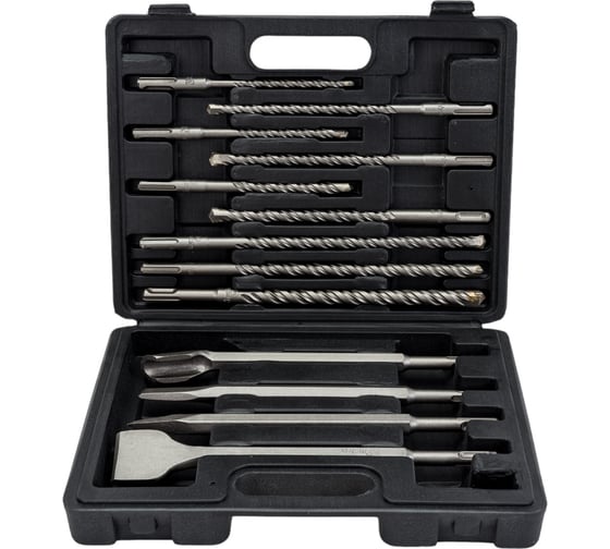 Изображение товара Набор буров и зубил по бетону Matrix 71098