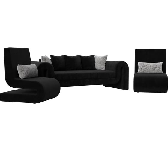 Изображение товара Набор волна-1 (диван, 2 кресла) Лига диванов 115657