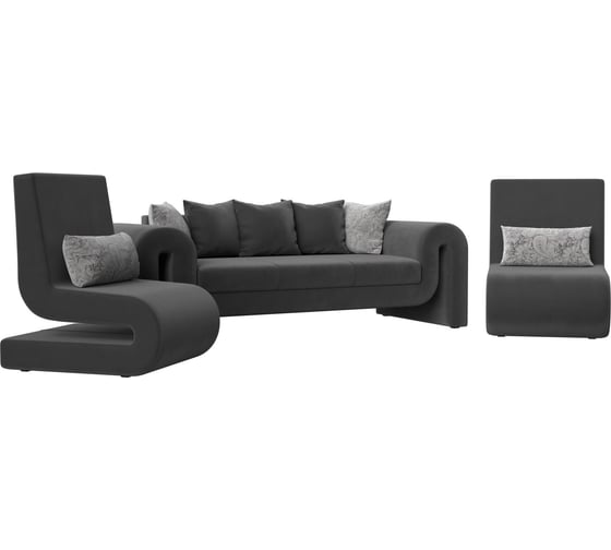 Изображение товара Набор волна-1 (диван, 2 кресла) Лига диванов 115655