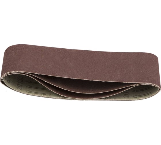 Изображение товара Шлифовальная универсальная бесконечная лента STAYER на тканевой основе для ЛШМ P180 75x457 мм 3 шт. 35441-180