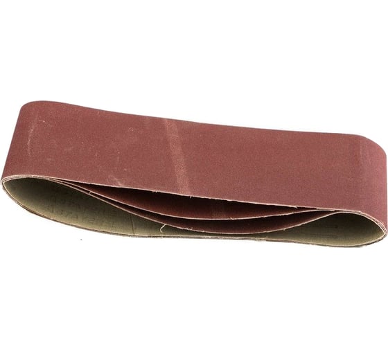 Изображение товара Шлифовальная универсальная бесконечная лента STAYER на тканевой основе для ЛШМ P120 100x610 мм 3 шт. 35443-120