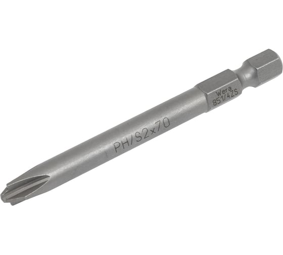 Изображение товара Бита Wera 851/4 PH/S 2х70 мм WE-059721