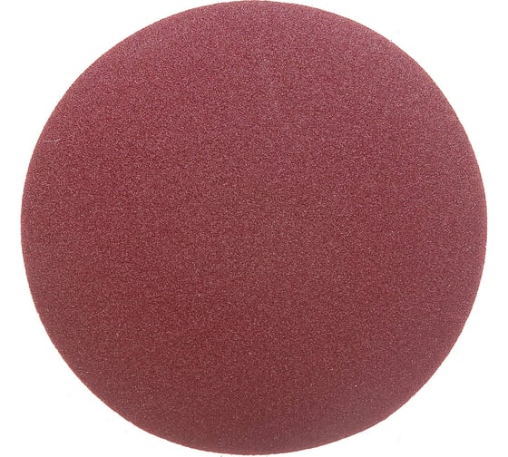 Изображение товара Универсальный шлифовальный круг STAYER на велкро основе 125 мм без отверстий 5 шт. Р180 35453-125-180
