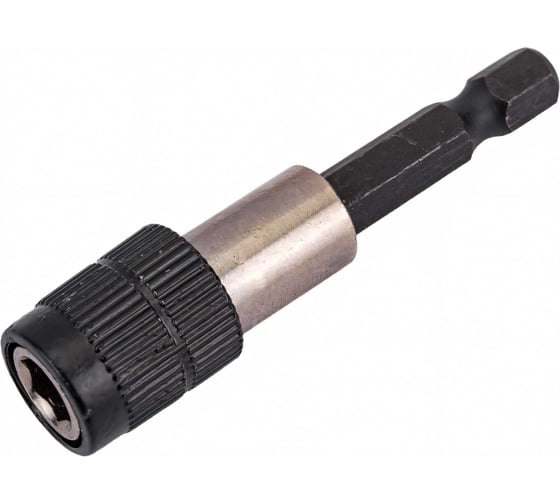 Изображение товара Держатель для бит магнитный Кратон с шариковым фиксатором 60 мм 1 12 03 005