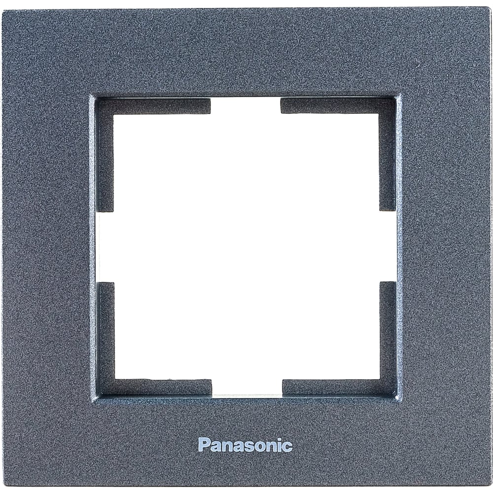Изображение товара Рамка Panasonic Karre Plus 54802 1м темно-серая для кабельных систем