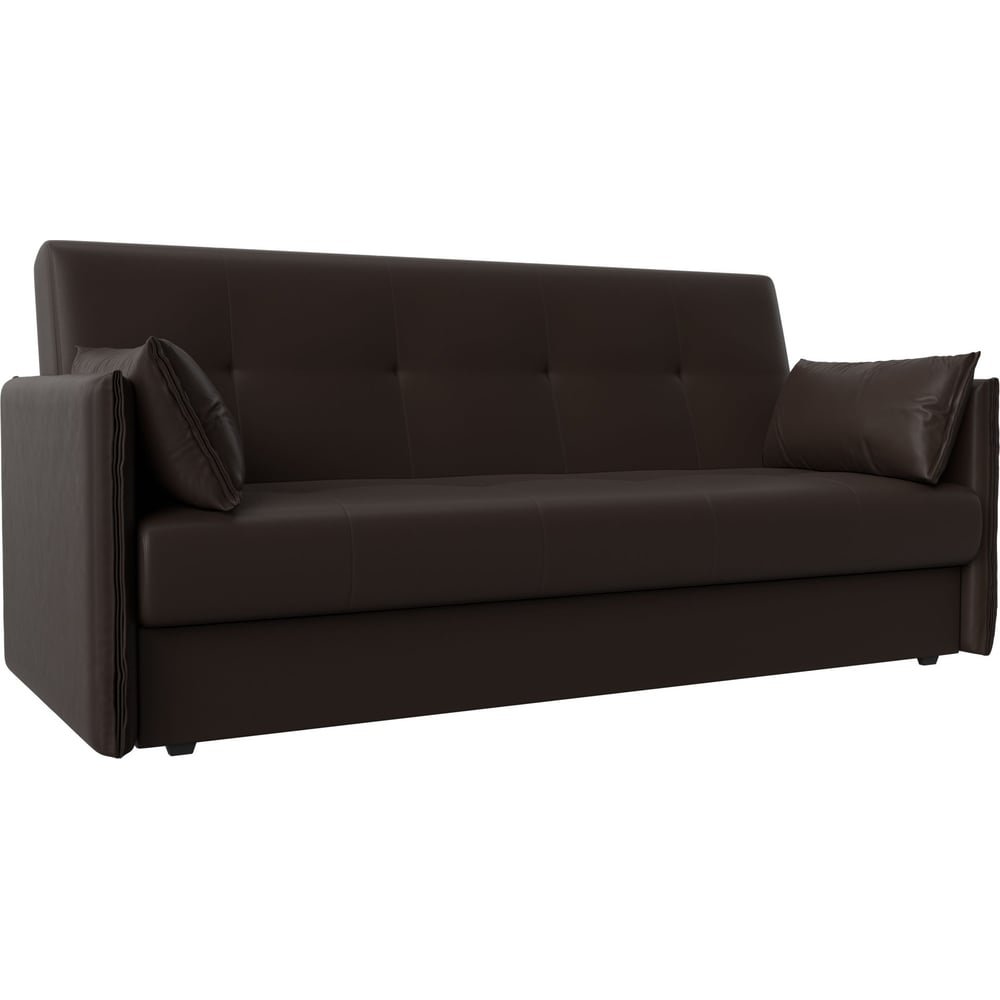 Изображение товара Диван-книжка Лига-018 с механизмом трансформации, экокожа, ящик для белья, 3 места