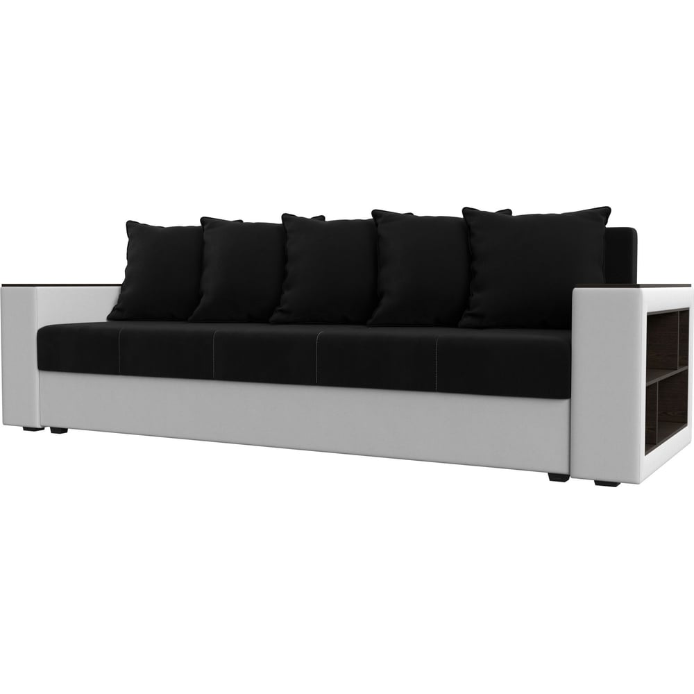 Изображение товара Диван прямой Дубай Лайт с полками справа Лига диванов