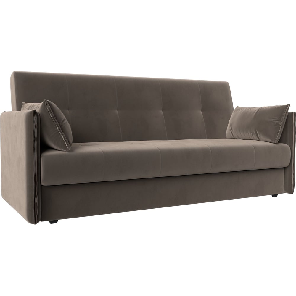 Изображение товара Диван-книжка лига-018 Лига диванов современный коричневый велюр