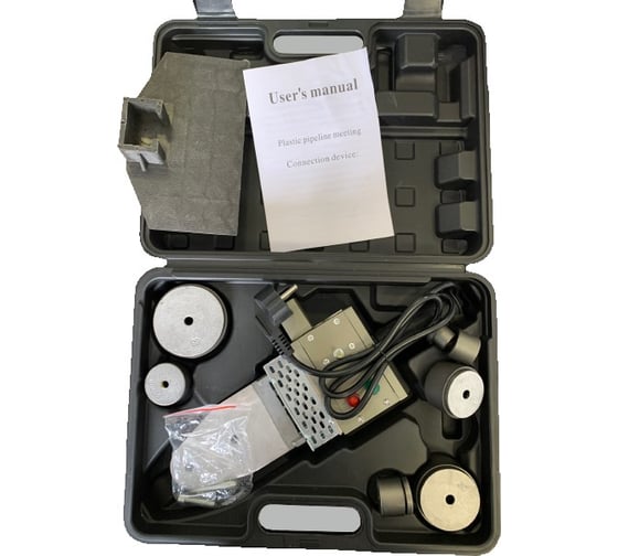 Изображение товара Аппарат Brima для сварки полипропиленовых труб TG-141 220В комплект в чемодане 9773