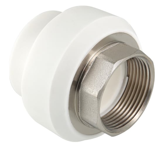 Изображение товара Соединитель Valtec PPR под ключ с переходом на внутреннюю резьбу 90 мм х 3" VTp.706.0.09011