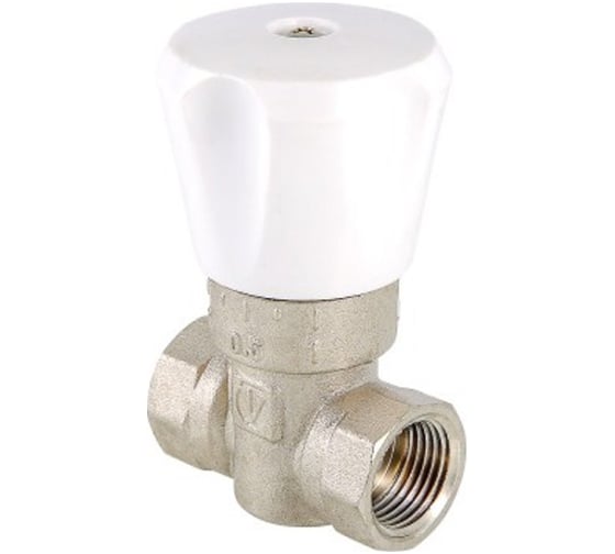 Изображение товара Латунный кран Valtec двойной регулировки КРДП 3/4" VT.004.N.05