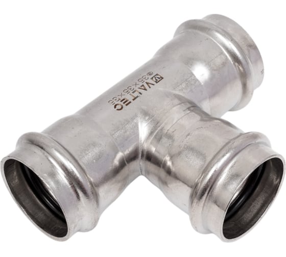 Изображение товара Тройник Valtec нержавеющая сталь 35 мм VTi.931.I.353535