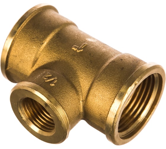 Изображение товара Переходной тройник General Fittings гайка-гайка-гайка 1"-1/2"-1" 51061-1-1/2-1