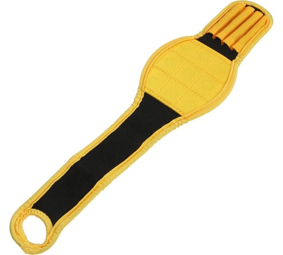 Изображение товара Браслет магнитный ТУНДРА неопреновая подложка, 4 кармана, 9 неодимовых магнитов, до 2 кг 9604459