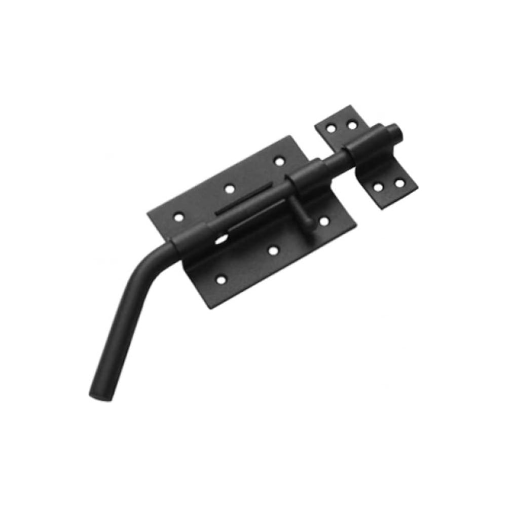 Изображение товара Гаражный засов Домарт ЗГ-100 черный для ворот и калиток