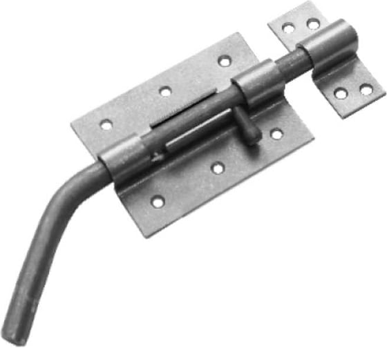 Изображение товара Гаражный засов Домарт ЗГ-100 без покрытия 171118