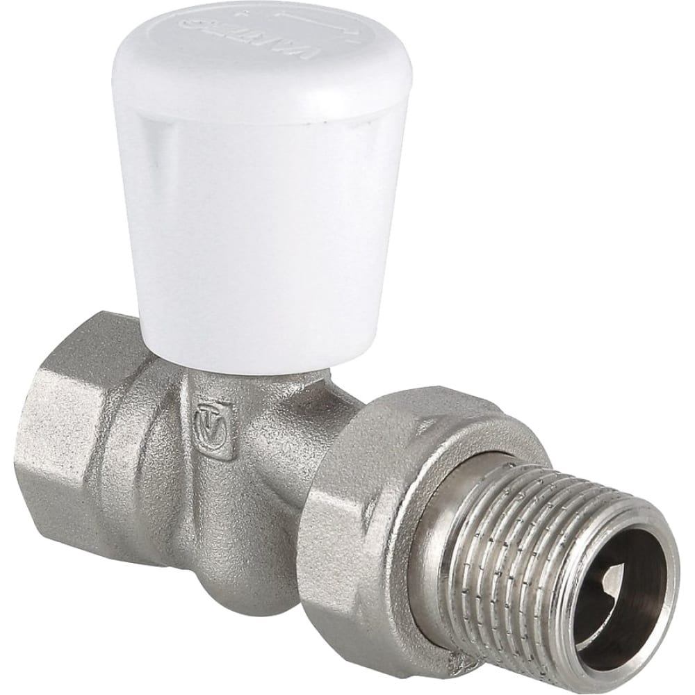 Прямой ручной клапан для радиатора Valtec регулировочный клапан для радиатора valtec vt 008 n 05 прямой 3 4