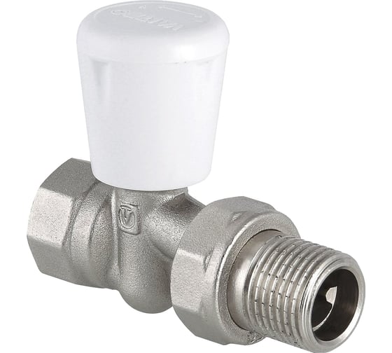 Изображение товара Ручной клапан Valtec для радиатора прямой 1/2" VT.018.N.04