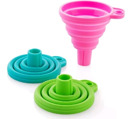 Изображение товара Воронка складная кухонная EUROHOUSE силиконовая, 6 см 15981