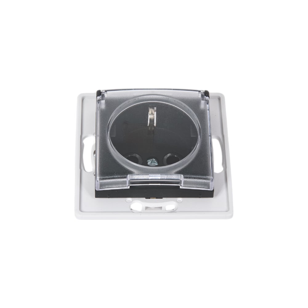 Изображение товара Механизм розетки Aling-conel PRESTIGE 16A 250V черная soft touch