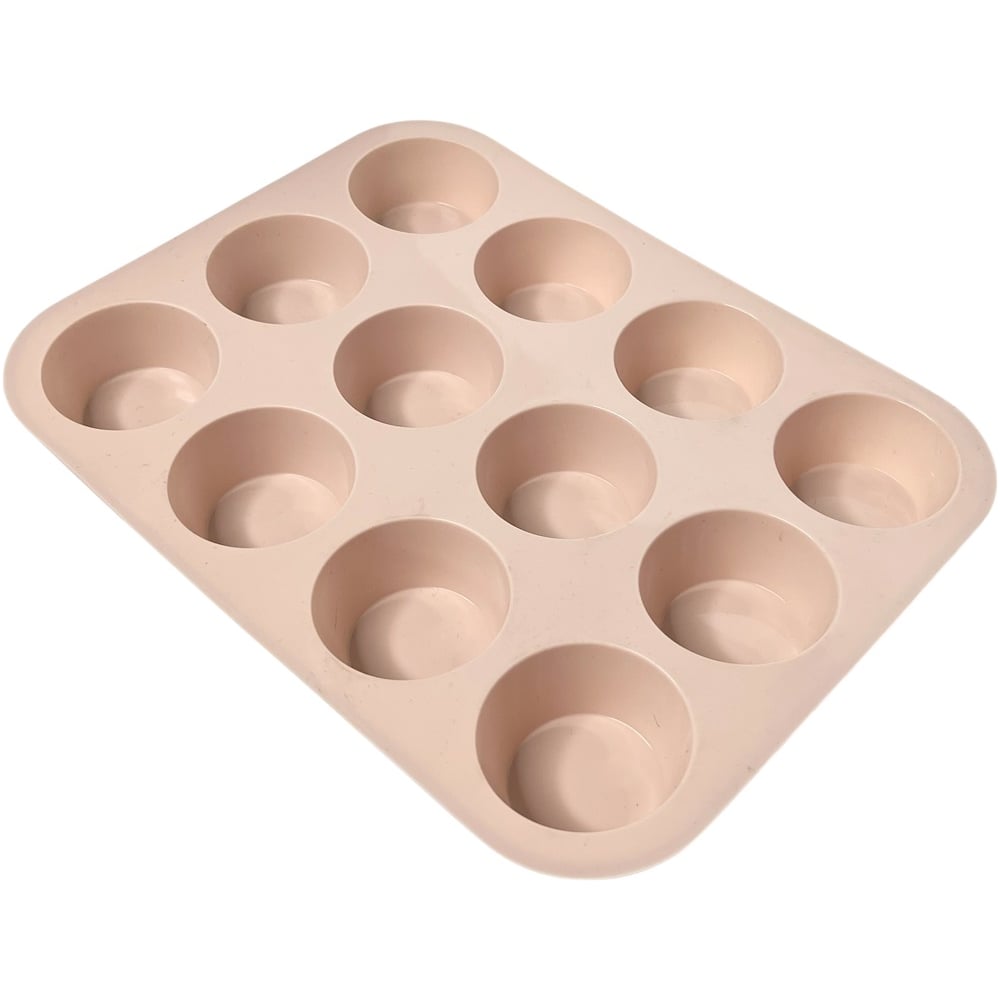 Форма для выпечки EUROHOUSE силиконовая, 27x20,5x2,5 см, 12 ячеек 15990