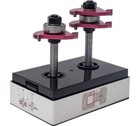 Изображение товара Набор для сращивания 47.6x19/6.35x11.1x78/73 мм, S=8 мм PROCUT 609815P