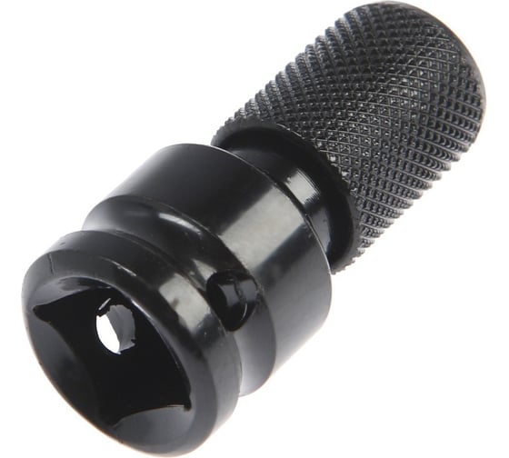 Изображение товара Адаптер для бит с квадратом 1/2" на шестигранник 1/4" ТУНДРА 7443390