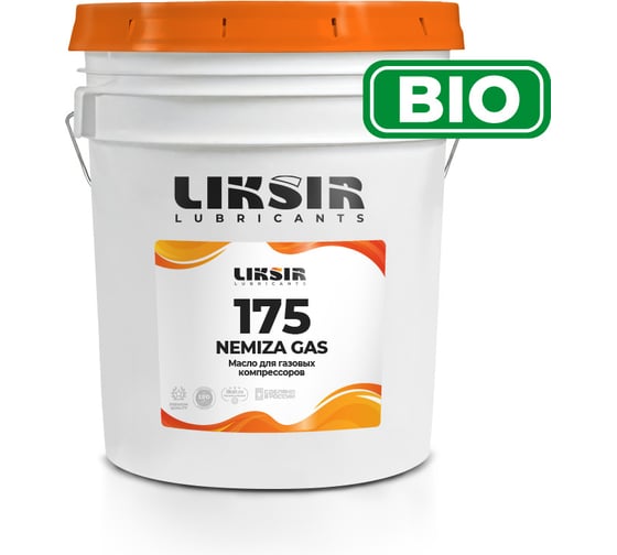 Изображение товара Масло для газовых компрессоров на основе PAG Nemiza GAS 175, 20 л LIKSIR 201507