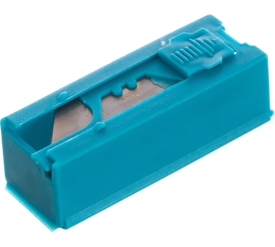 Изображение товара Трапециевидные лезвия Gross 19 мм пластиковый пенал 12 шт. 79376