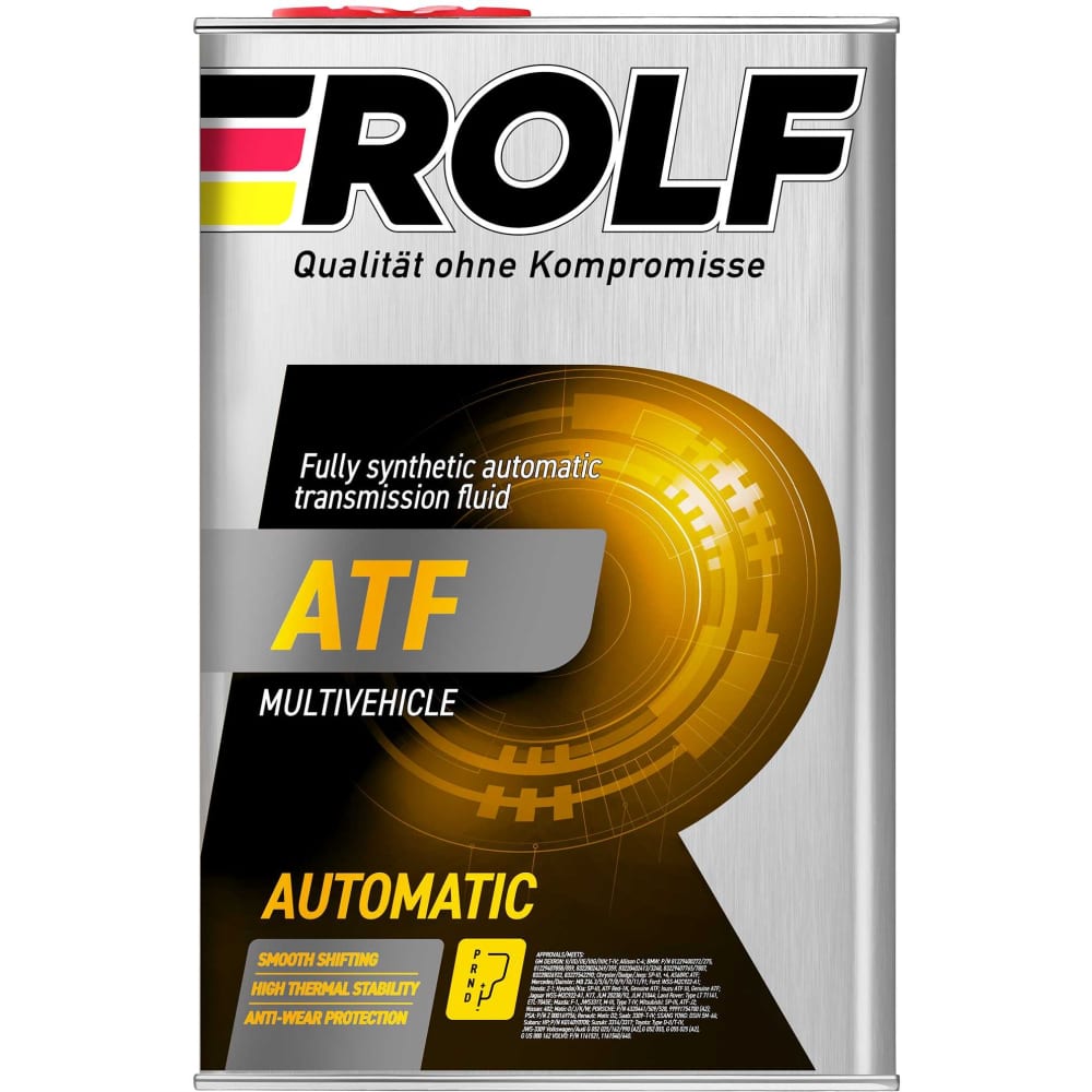 Масло Rolf трансмиссионное масло rolf atf ii d dexron 1 л