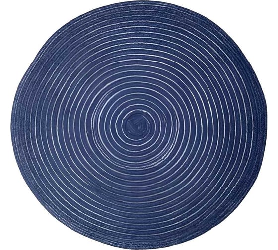 Изображение товара Набор подставочных салфеток Homium Cozy Collection, 2 шт. синий, круглые set2cozyDblue