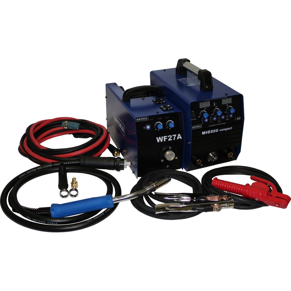 Изображение товара Профессиональный сварочный полуавтомат Brima mig-500 compact 380 в для MIG/MAG MMA работы
