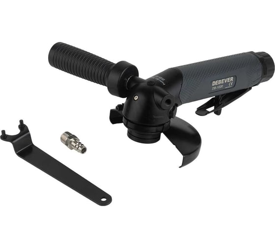 Изображение товара Пневматическая угловая шлифовальная машина DeBever 125 мм, рычажный тип, 1,57 кВт DB-1020