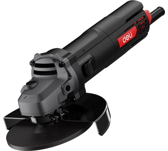Изображение товара Профессиональная угловая шлифмашина болгарка DELI DE-JM125-4E 890 Вт, диск 125 мм, 12000 об/мин, Ultra Motor 134522