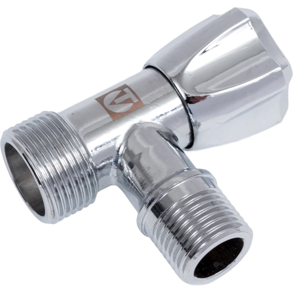 Изображение товара Угловой вентиль Valtec для подключения бытовой техники 1/2 х 3/4 VT.240.TN.0405