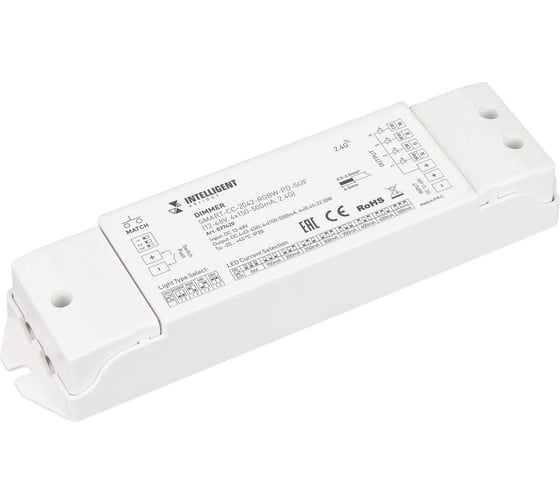 Изображение товара Диммер INTELLIGENT ARLIGHT SMART-CC-2042-RGBW-PD-SUF IARL, IP20, пластик 037420