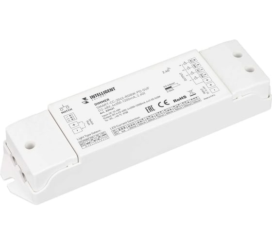 Изображение товара Диммер INTELLIGENT ARLIGHT SMART-CC-2042-RGBW-PD-SUF IARL, IP20, пластик 037421