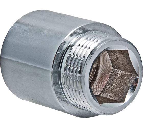 Изображение товара Удлинитель Valtec внутренняя резьба 1"x70 мм хром Tr.198.C.0670